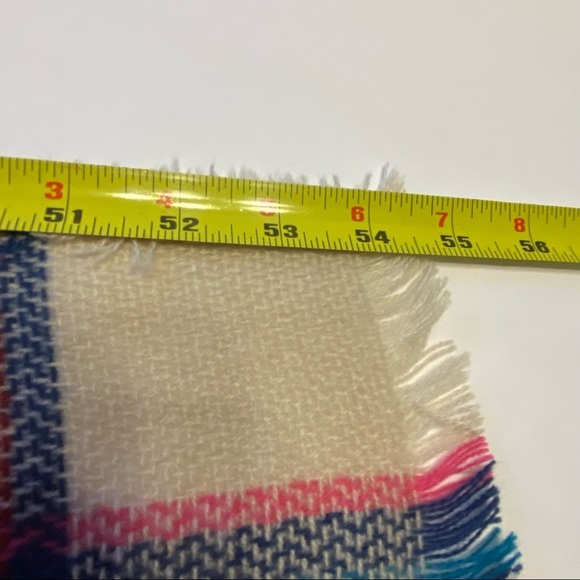 Plaid Blanket‎ Scarf  Wrap - Picture 4 of 5